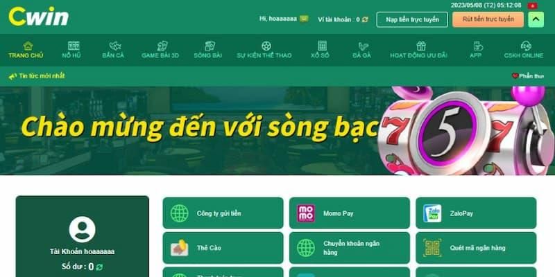 Hướng dẫn thao tác đăng nhập tại hệ thống CWIN